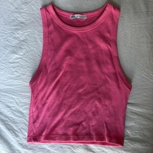 Zara Fuchsia Sleeveless Top